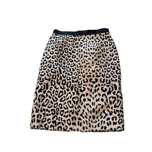 Poem Leopard Print Women's Skirt